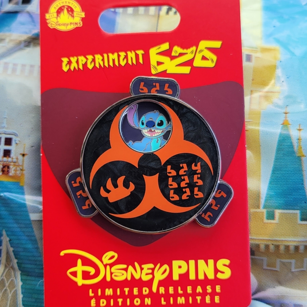 DISNEY Pins Limited Release Experiment 626 Stitch Moveable